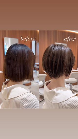 ショート 渋谷ボブ特化 /田中航平のヘアスタイル