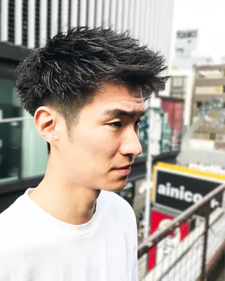 パーマ ヘアアレンジ メンズ メンズ特化✂️栗原 侑也のヘアスタイル
