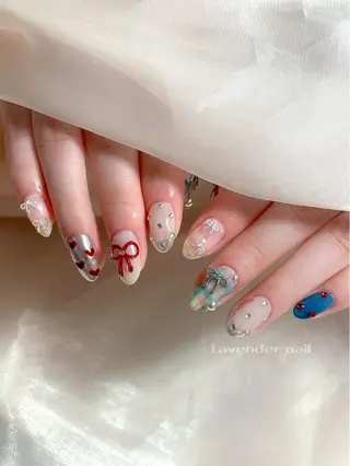 ネイル Lavender nail·中島公園のネイルデザイン