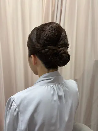 ヘアアレンジ ヘアサロン ミカヅキのヘアスタイル