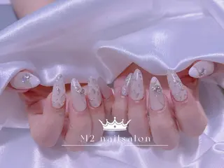 ネイル 長さだし専門店 M2　rikaのネイルデザイン