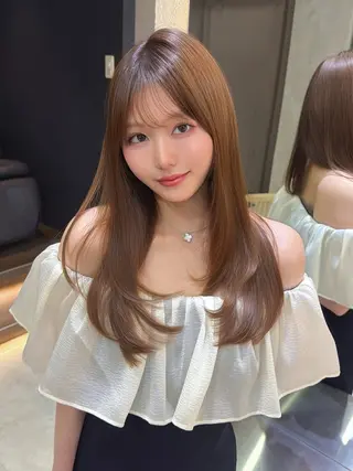 ロング 🫧髪質改善 講師🫧🍎幹細胞のヘアスタイル
