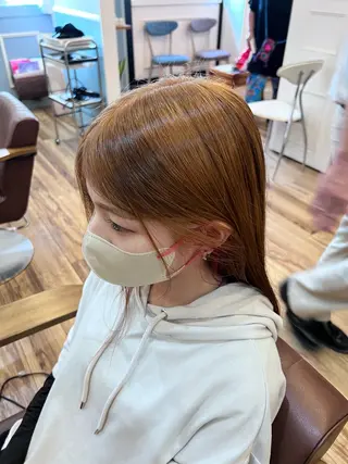ロング カラー 🐰ハイトーンカラー 畠山 渡🐰のヘアスタイル