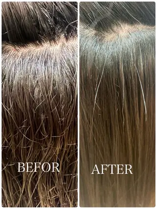 ミディアム パーマ コバヤシ ユメのヘアスタイル
