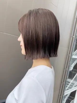 ショート 縮毛矯正／艶髪特化／ 似合わせ／銀座／あおのヘアスタイル