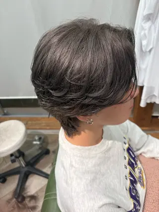 カラー メンズ 鮫島海斗☆レイヤー☆ ケアブリーチのヘアスタイル