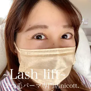 マツエク・マツパ nicott. mayukaのマツエク・マツパデザイン