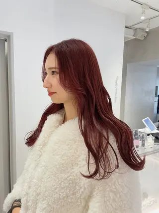 ロング カラー 🪞透け感&韓国ヘア 🪞honokaのヘアスタイル