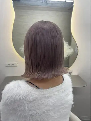 ミディアム 庄司蒼麻 艶カラー特化/上尾のヘアスタイル