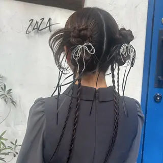ヘアアレンジ ZAZA KANNA🌺のヘアスタイル