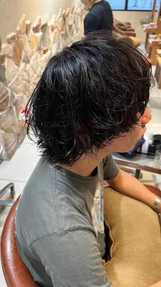 パーマ メンズ 新宿/メンズパーマ/ メンズ特化/和田瑞生のヘアスタイル