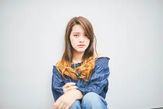 ロング カラー *くせ毛に特化* 【yun】のヘアスタイル