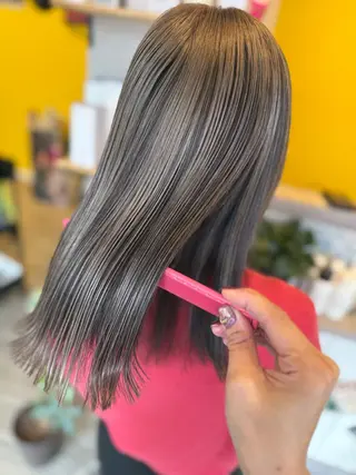 ロング カラー YAP！HAIR トコツメアヤノのヘアスタイル