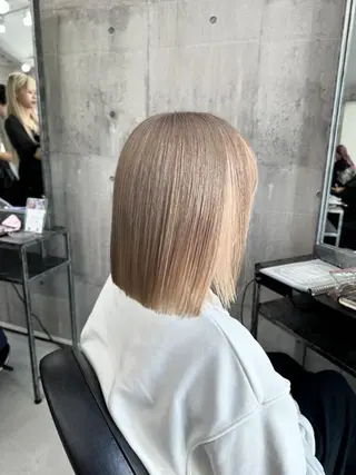 ミディアム カラー 🐚🧸 MAKI 🧸🐚のヘアスタイル
