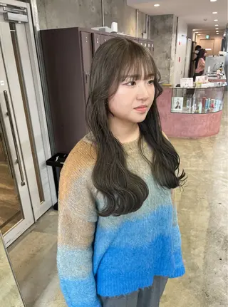 ロング 中江 友哉のヘアスタイル