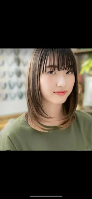 セミロング air aoyama 大地勇人のヘアスタイル