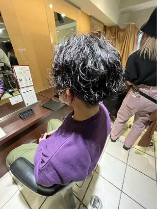 パーマ 永田 幸枝のヘアスタイル