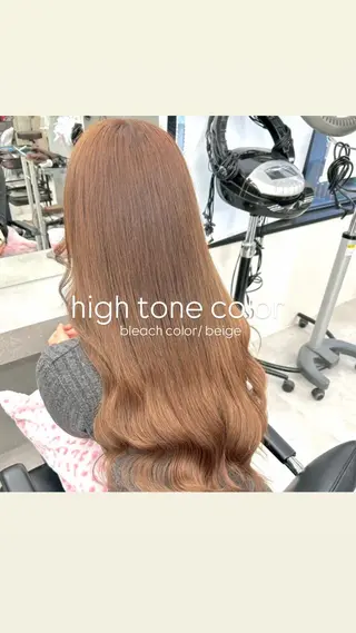 カラー ヘアアレンジ ブリーチなしカラー 横浜/みゆ🌼のヘアスタイル