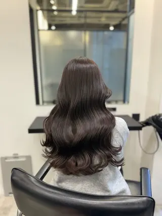 ロング カラー ヘアアレンジ 美髪透明感特化｜ なおき｜池袋美容師のヘアスタイル