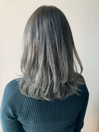 ロング カラー hubhair レイヤー/透明感のヘアスタイル
