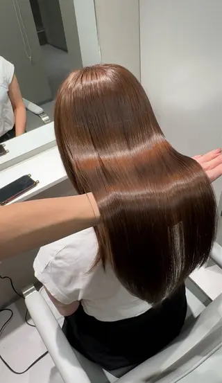 セミロング Rita/髪質改善/ ブリーチなしWカラーのヘアスタイル