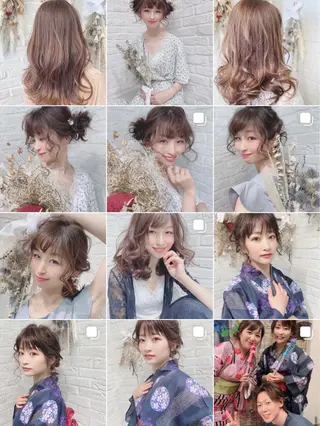ロング ヘアアレンジ 伊藤 早人のヘアスタイル