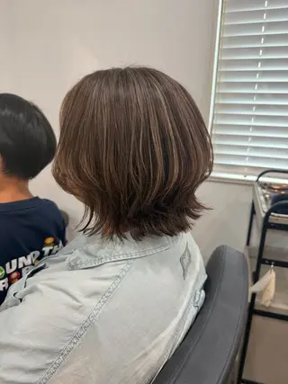 ミディアム カラー Meteor 店長 祝田涼太のヘアスタイル