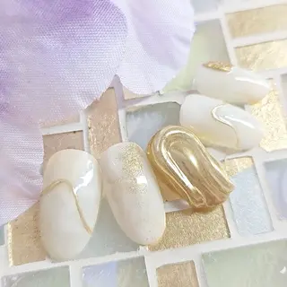 ネイル 手描きアート&推し活 🌟Wisteriaのネイルデザイン