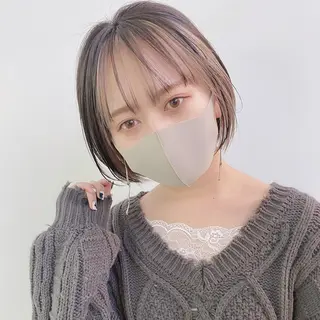 ショート カラー ヘアアレンジ 【代表】 たき〜のヘアスタイル