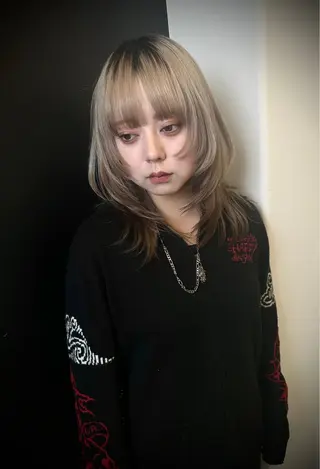 カラー kai/@09ka __ii/原宿のヘアスタイル