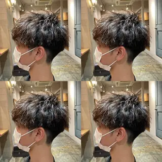 メンズ 優真/難波で 1番パーマが上手いのヘアスタイル