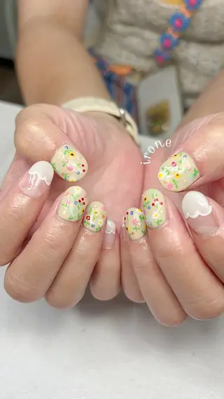 ネイル 小さなサロン ironeのネイルデザイン