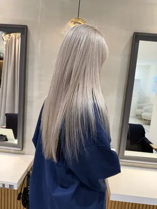 ロング カラー Aster 店長 れおんのヘアスタイル