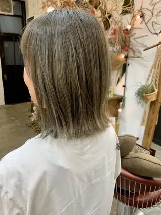 ミディアム topstylist 満足度⭐️堀川星哉のヘアスタイル