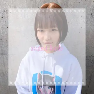 ショート ブリーチ/推しカラー moe🐰🌷のヘアスタイル