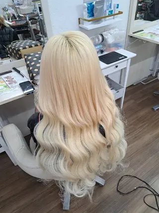 ロング カラー GLOSS心斎橋🌹 はるなのヘアスタイル