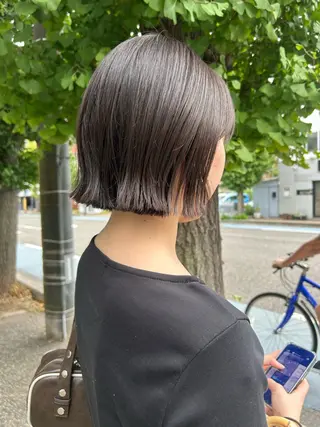 ミディアム ORe'S HAIR BE　GLaDまなみのヘアスタイル