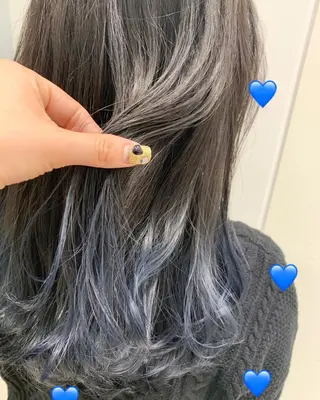 ミディアム カラー 新宿駅近♡個室 ♡関口三都季🌜のヘアスタイル