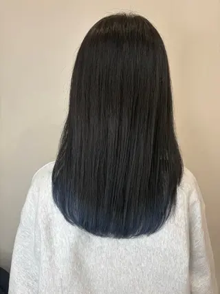 セミロング yuite RINAのヘアスタイル