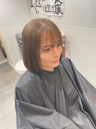 ミディアム カラー PooL ♥ かたやま ひなこのヘアスタイル