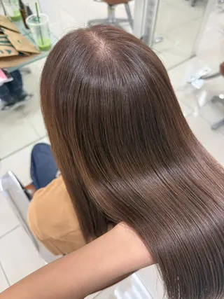 暖色カラー🩷 アレンジ/アスナのヘアスタイル