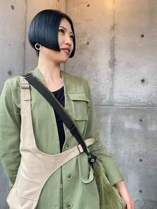 ショート カラー 🍃YURI 🍃のヘアスタイル