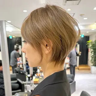 ショート 朝ラク/大人ショート /銀座/若狭真央のヘアスタイル