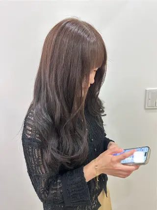 ロング カラー レイヤー/ヘアセット 💐nao.のヘアスタイル