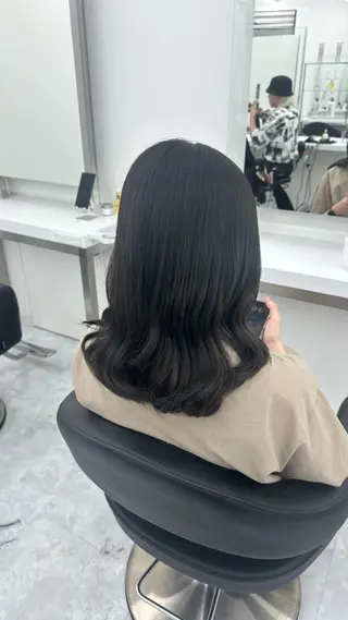 ミディアム カラー 似合わせstyle ❤︎misaki❤︎のヘアスタイル