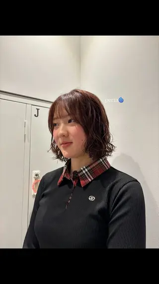 パーマ 無料パーマモデル募集 /立川/ユウリのヘアスタイル