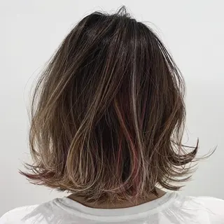 ミディアム カラー メンズ特化美容師/ 新井　洸太のヘアスタイル