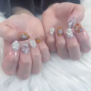 ネイル Maya 🧊🫧‪／渋谷のネイルデザイン