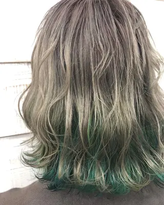 ショート カラー ヘアアレンジ ブリーチダブルカラー 元町三宮/三ノ宮のヘアスタイル