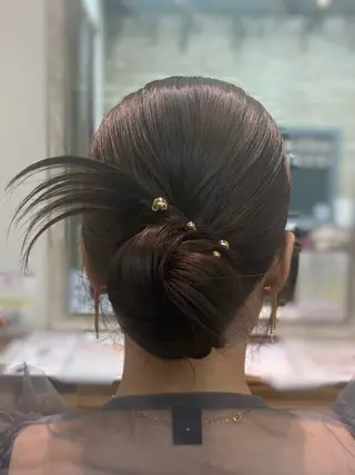 ヘアアレンジ もえ🪽🫧縮毛矯正 /カラー/ヘアアレのヘアスタイル